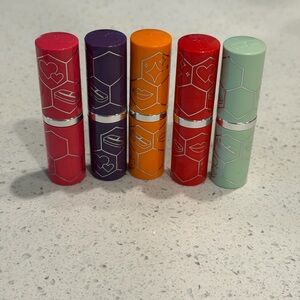 Clinique Dramatically Multi-Color Lipstick Set — Pink, Red, Mauve